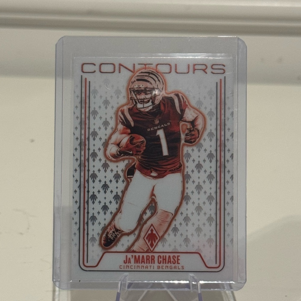 🔥 2024 Ja’Marr Chase Panini Phoenix Contours card. Amazing card